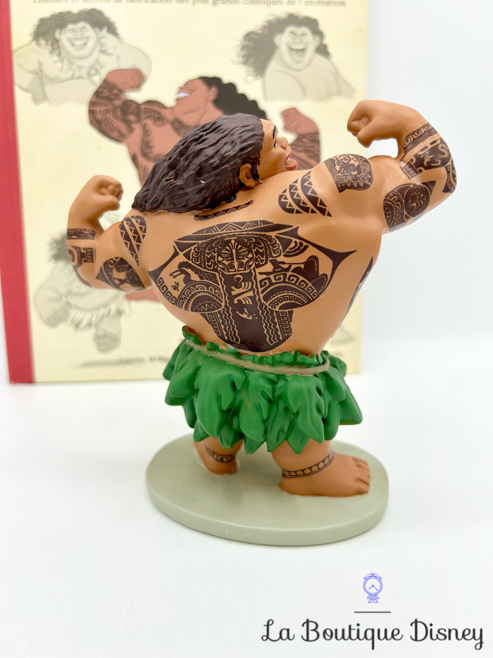 livre-figurine-de-collection-résine-maui-vaiana-disney-hachette-encyclopédie-5