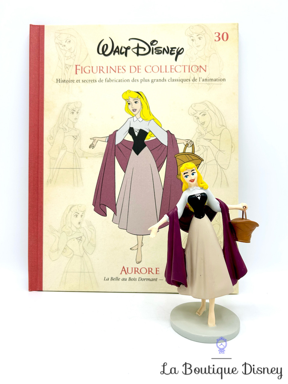 Livre Figurines de collection Aurore Disney Hachette 30 Encyclopédie résine La Belle au Bois Dormant