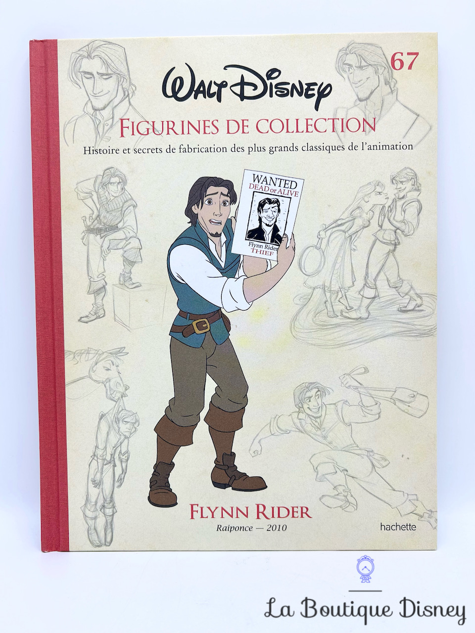 livre-figurine-de-collection-résine-flynn-rider-raiponce-disney-hachette-encyclopédie-3