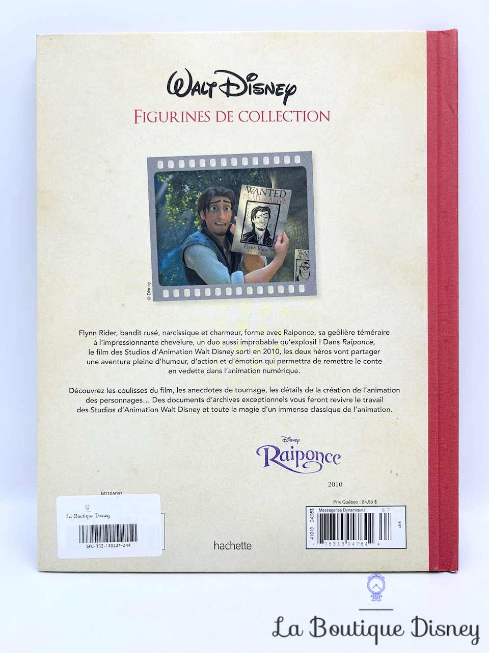 livre-figurine-de-collection-résine-flynn-rider-raiponce-disney-hachette-encyclopédie-2