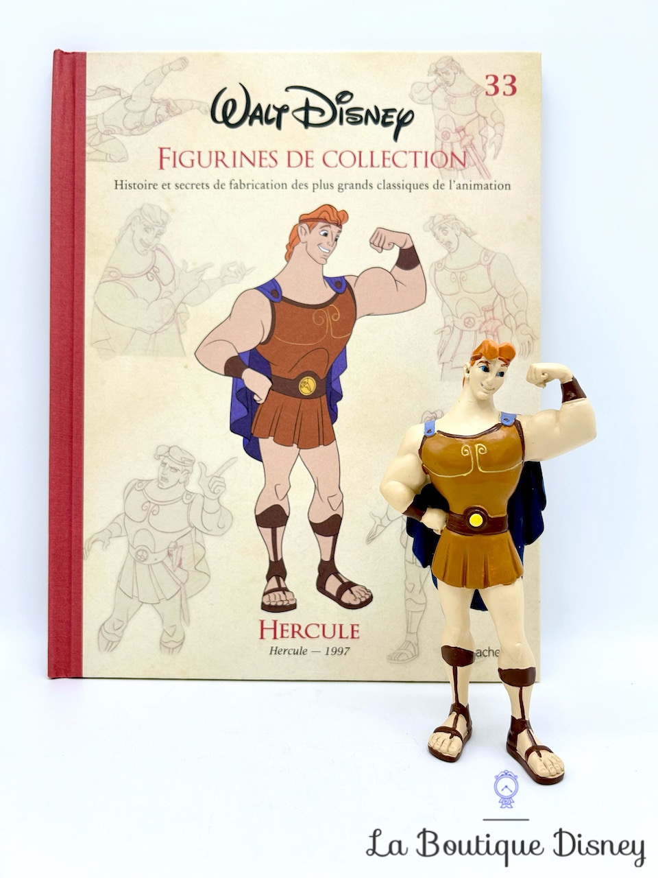 Livre Figurines de collection Hercule Disney Hachette 33 Encyclopédie résine