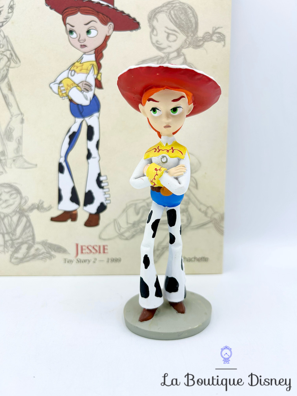 livre-figurines-de-collection-jessie-toy-story-2-hachette-encyclopédie-résine-0