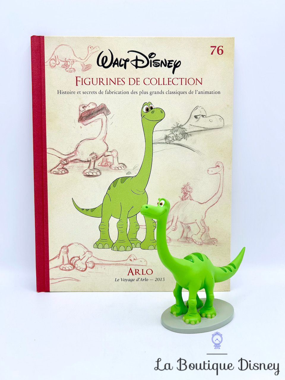 Livre Figurines de collection Arlo Disney Hachette 76 Encyclopédie résine Le Voyage d\'Arlo