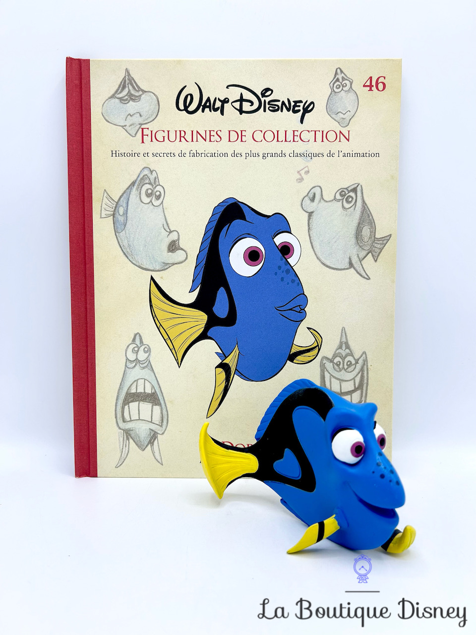 Livre Figurines de collection Dory Disney Hachette 46 Encyclopédie résine Le Monde de Némo