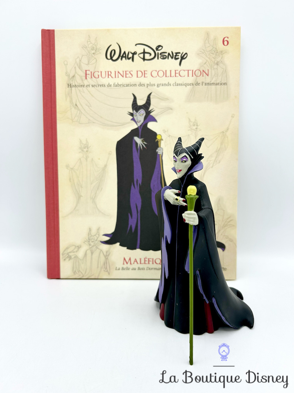 Livre Figurines de collection Maléfique Disney Hachette 6 Encyclopédie résine La Belle au Bois Dormant