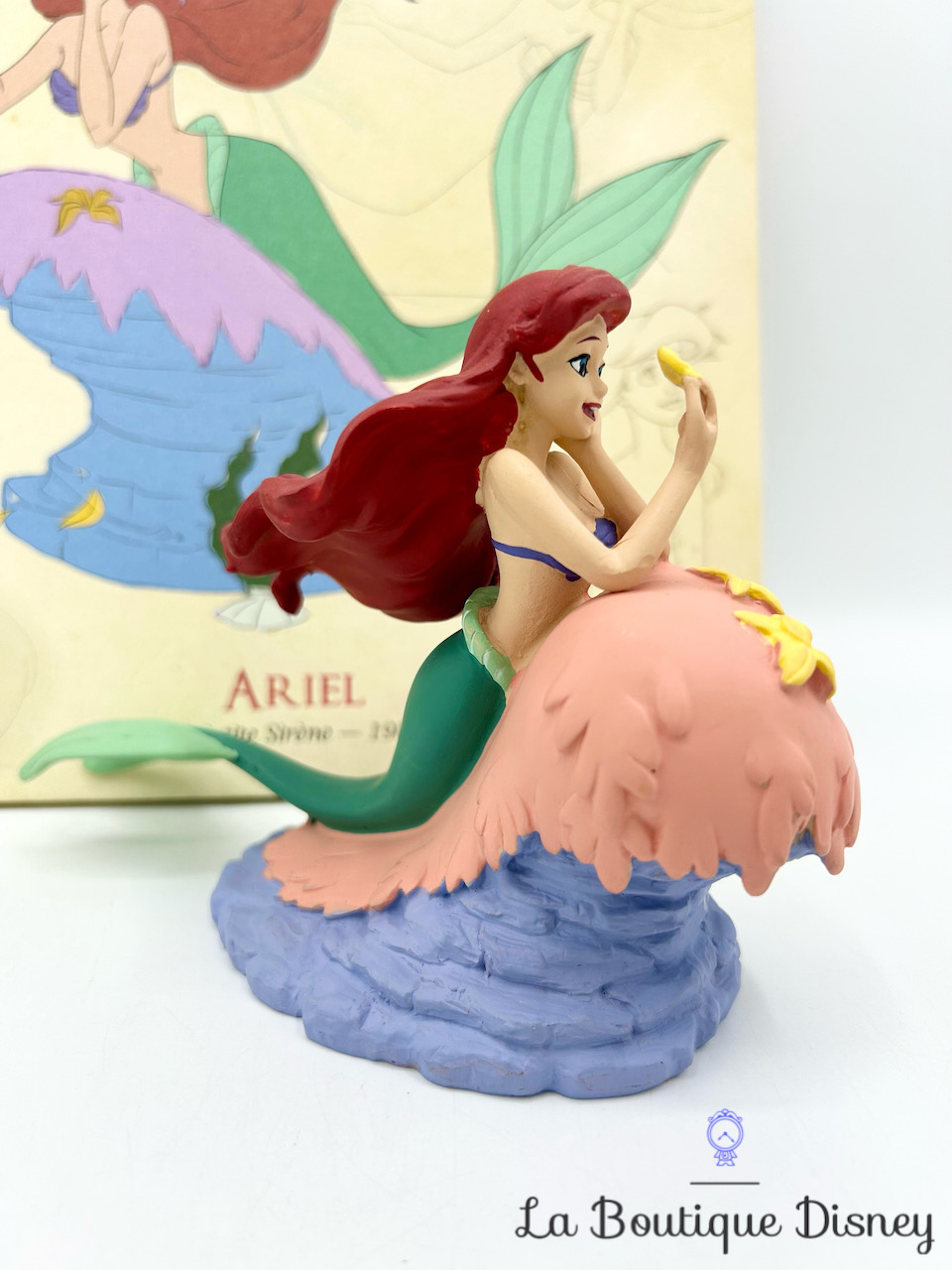 livre-figurines-de-collection-la-petite-sirène-hachette-encyclopédie-résine-0