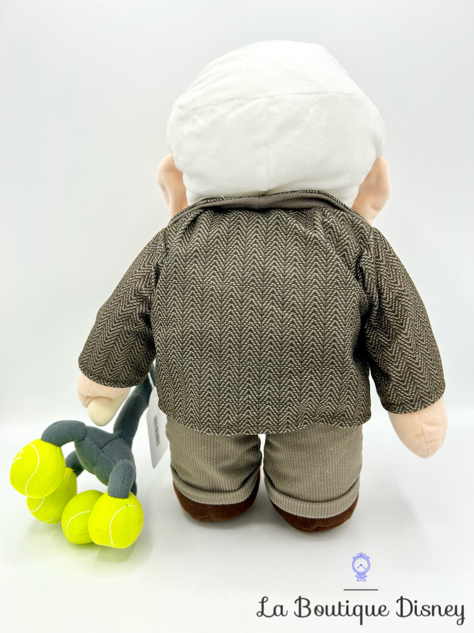 peluche-carl-fredricksen-la-haut-disney-store-grand-père-canne-tennis-7