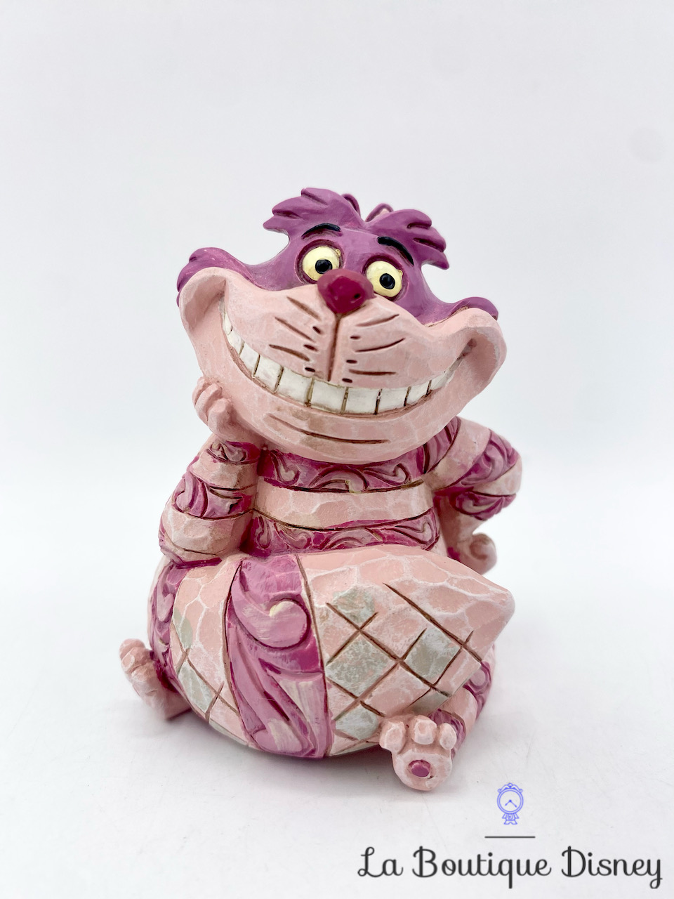 Figurine Jim Shore Chat Cheshire Alice aux pays des merveilles Disney Traditions Showcase Collection 4056745 Cat