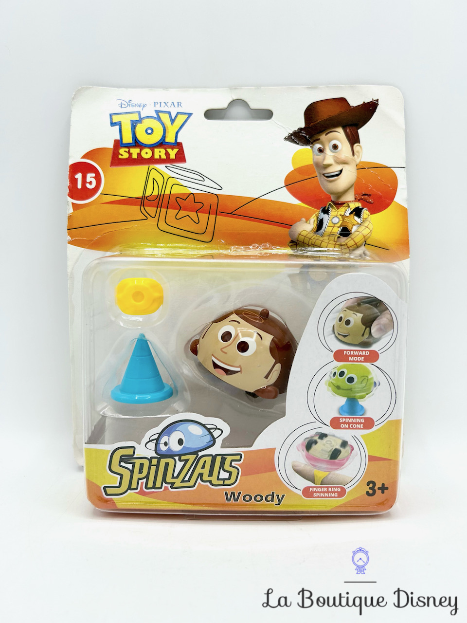 Jouet Spinzals Woody Toy Story Disney Pixar Toupie