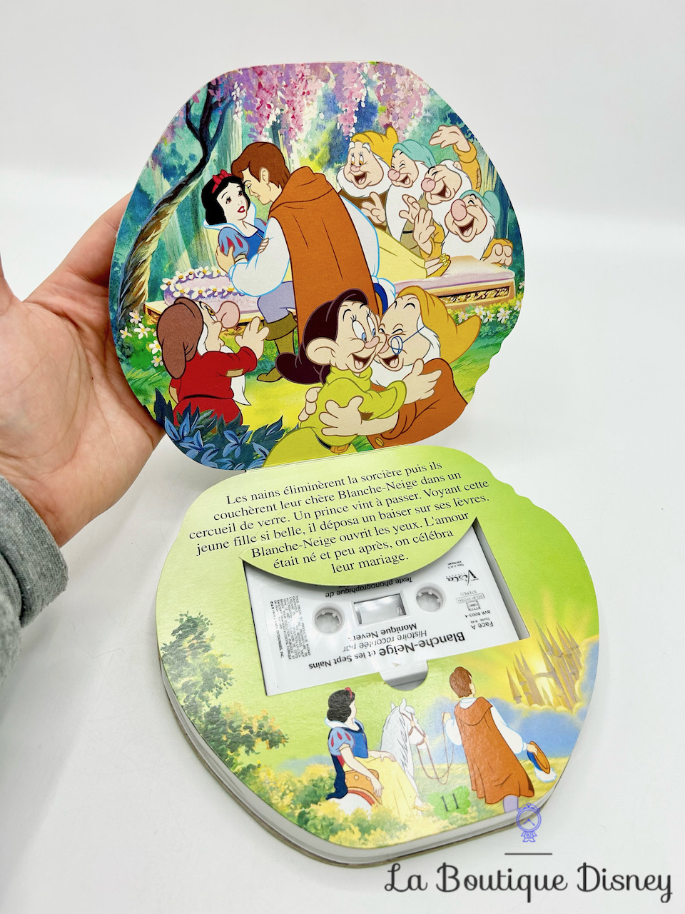 livre-cassette-blanche-neige-et-les-sept-nains-walt-disney-vista-collection-vintage-1998-pop-up-2