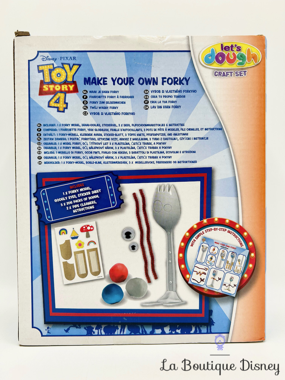 jouet-make-your-own-forky-fabrique-fourchette-toy-story-4-disney-pixar-let-dough-sambro-activité-manuelle-0