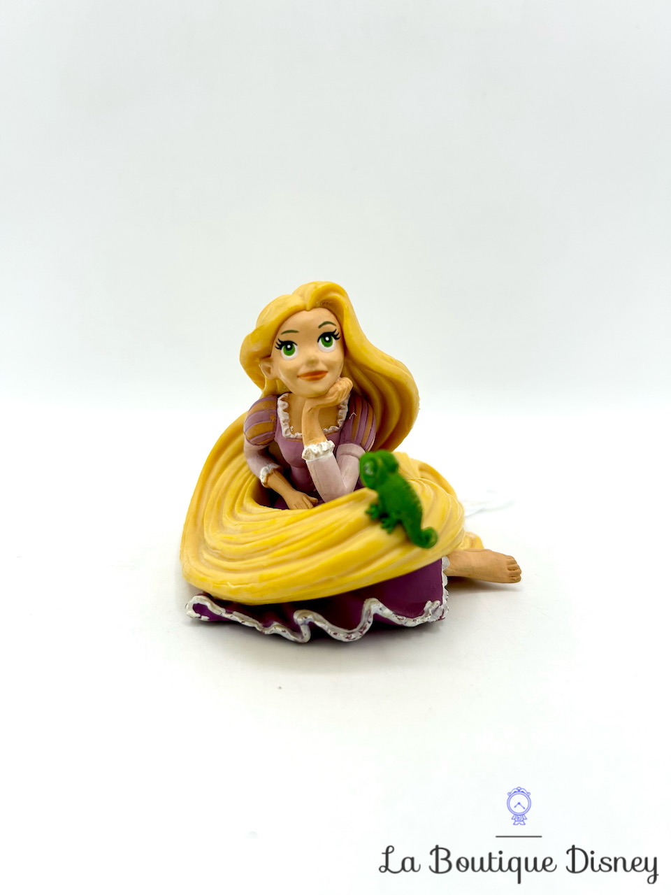 Figurine Raiponce Pascal Disney Bullyland princesse cheveux longs 6 cm