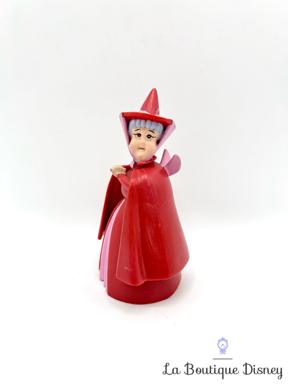 Figurine Flora Fée rouge Disney Bullyland La Belle au Bois Dormant 10 cm