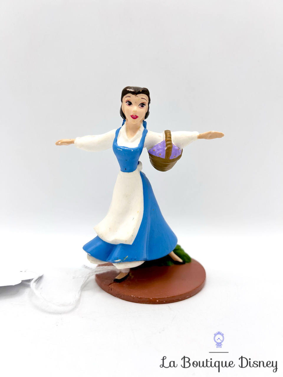 Figurine Belle Villageoise Disney Store Playset La belle et la bête princesse robe bleue 9 cm