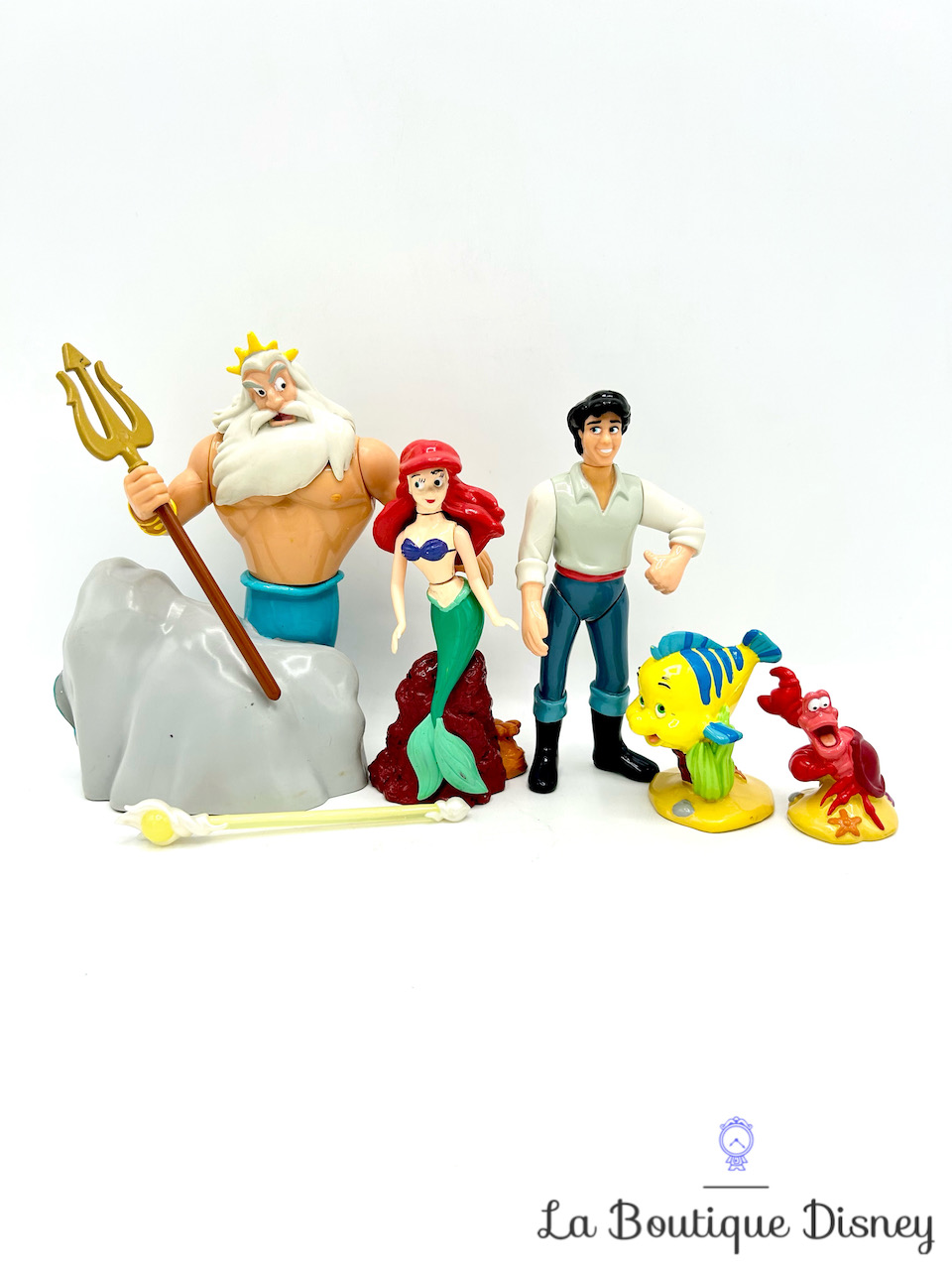 Lot De 4 Figurines Miniatures Sirène Pour Jardin Féérique - Décoration Pot De Fleurs, Aquarium, Maison De Poupée