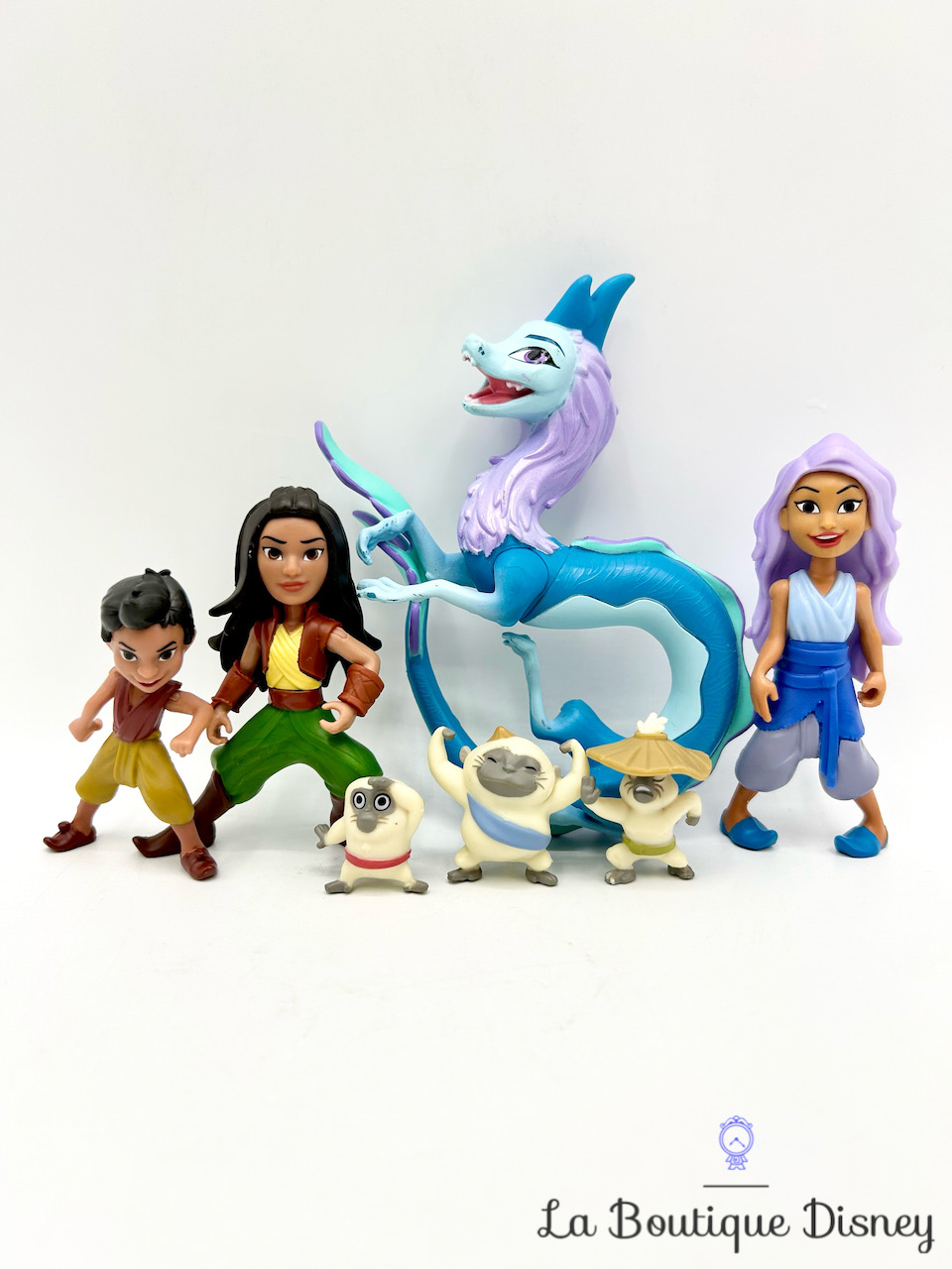 Figurines Raya et le Dernier Dragon Coffret Histoire de Kumandra Disney Hasbro