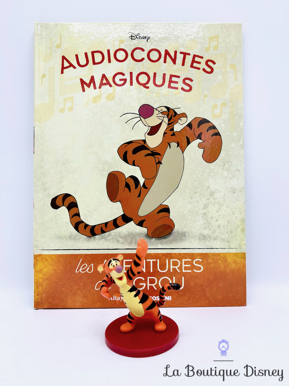 Livre Audiocontes Magiques Les aventures de Tigrou Disney Altaya encyclopédie figurine