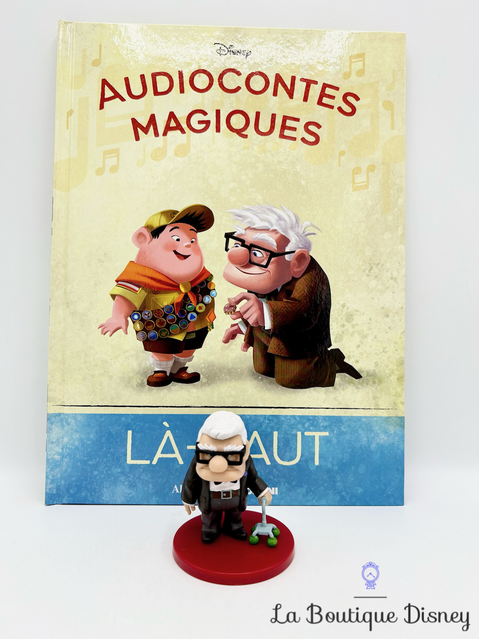 Livre Audiocontes Magiques Là Haut Disney Altaya encyclopédie figurine