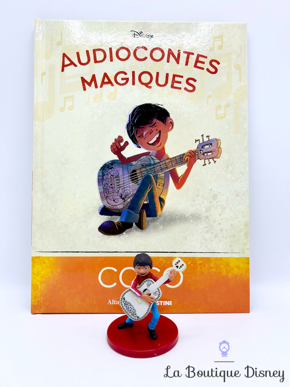 Livre Audiocontes Magiques Coco Disney Altaya encyclopédie figurine