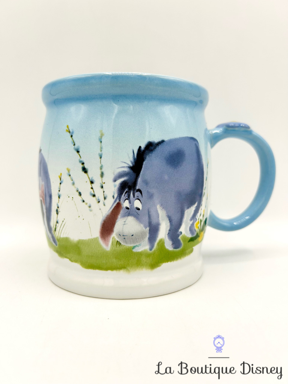 Tasse Bourriquet Disney Store 2015 mug Winnie l\'ourson bleu