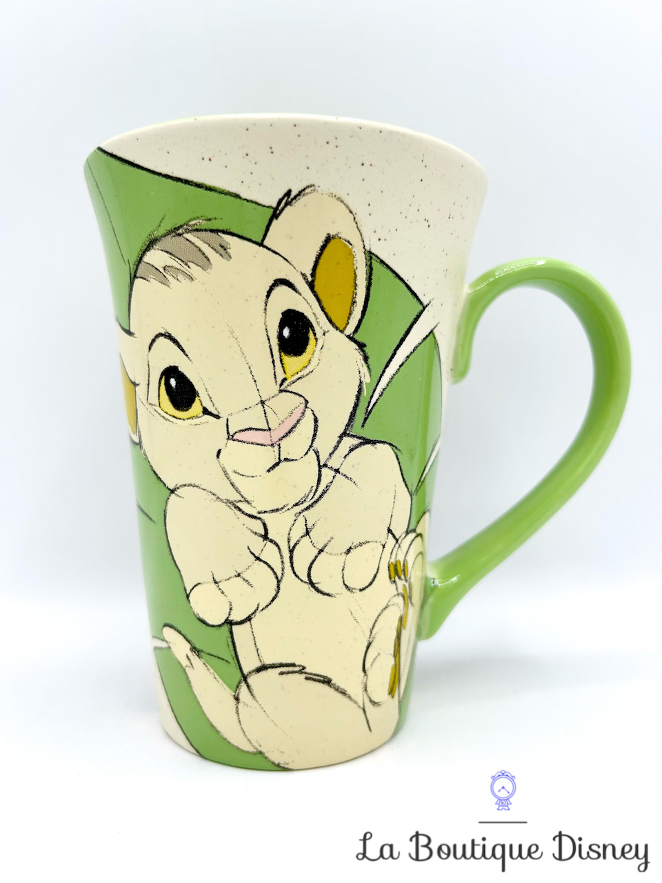 Tasse Simba Rafiki Disney Store 2017 mug Le roi lion haut