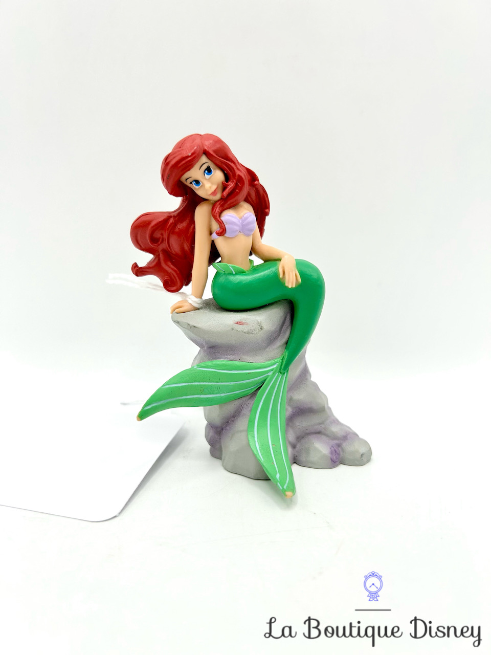 Figurine Ariel La petite sirène Bullyland Disney rocher 10 cm