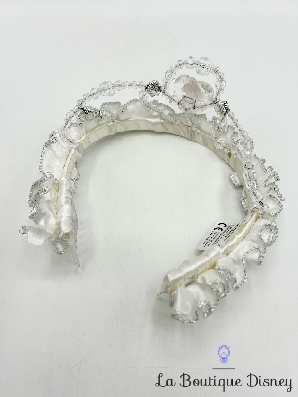 Couronne Ariel La Petite Sirène mariée Disneyland Paris Disney diadème mariage déguisement blanc