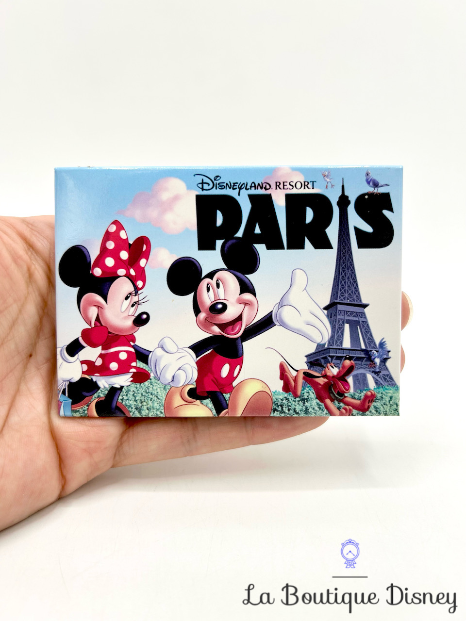 Magnet Mickey Minnie Tour Eiffel Disneyland Paris Disney aimant ville Paris