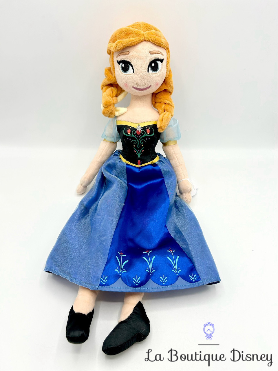 Poupée chiffon Anna La reine des neiges Disneyland 2018 Disney peluche princesse 52 cm