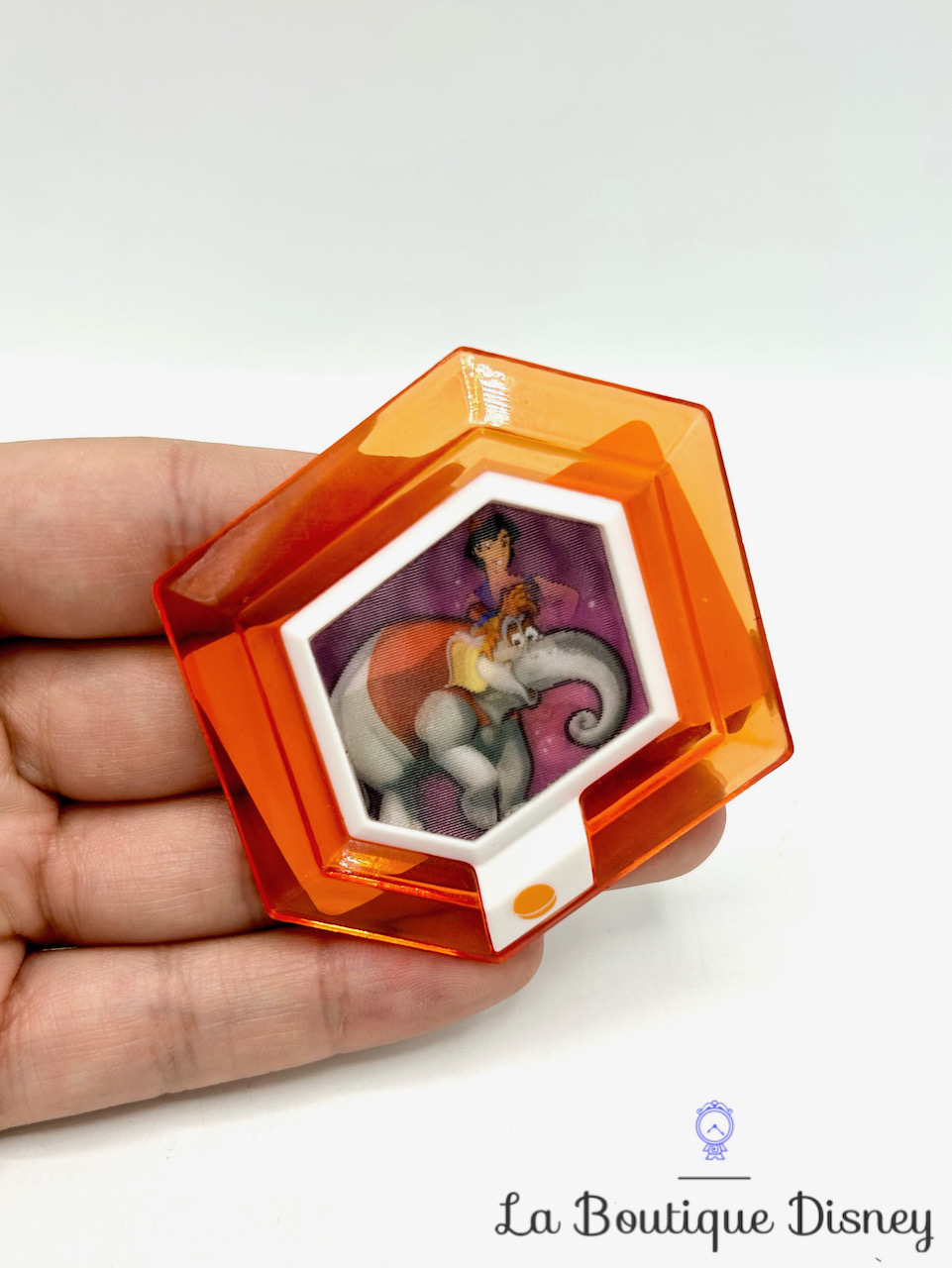 Figurine Disney Infinity 1.0 Power Disc Aladdin Abu Éléphant relief 3D Jeu vidéo