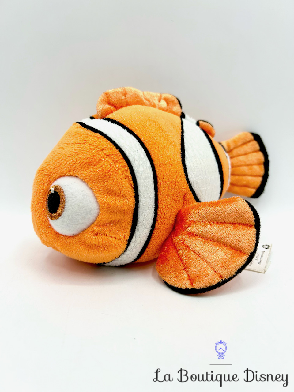 Peluche Némo Disney Store 2016 Le monde de Némo poisson clown orange 19 cm