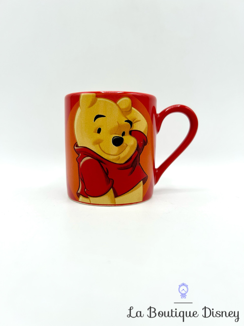 Tasse Winnie l\'ourson Lovable Expresso Disneyland Paris mug Disney rouge