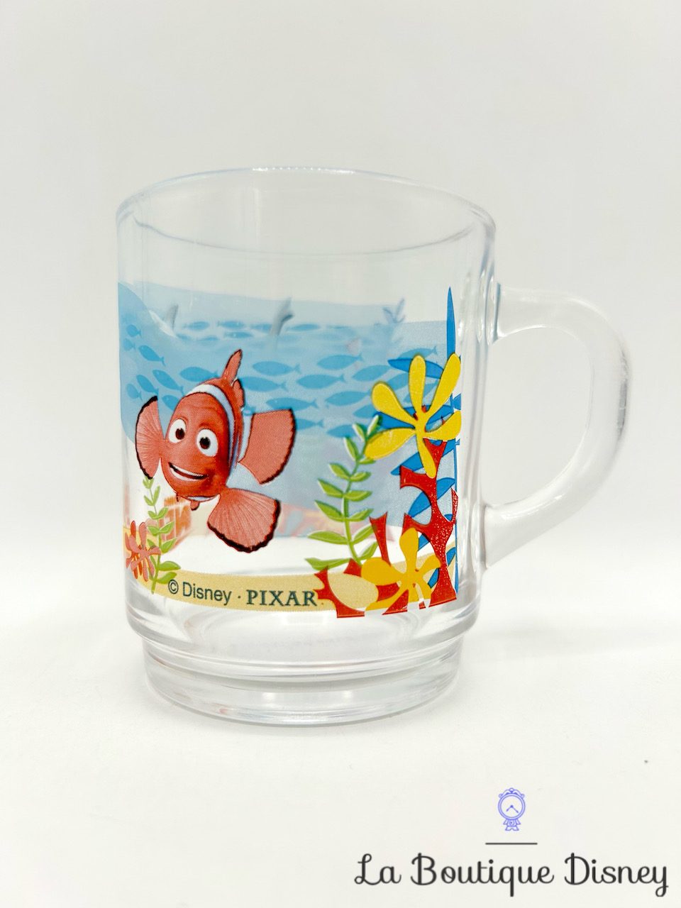 Tasse Le monde de Némo Disney mug ARC transparent Finding Némo poisson