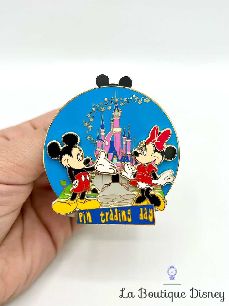 Pin Mickey & Minnie Mouse Pin Trading Day Édition Limitée 800 Disneyland Paris 2005 Tradition 40973
