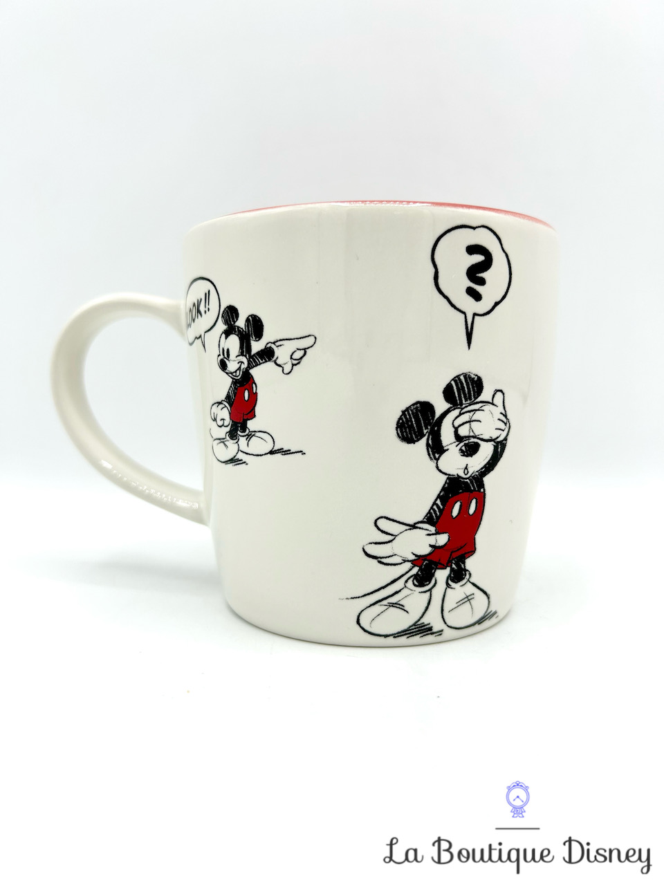 tasse-mickey-mouse-BD-disneyland-paris-mug-disney-blanc-rouge-bande-dessinnée-2