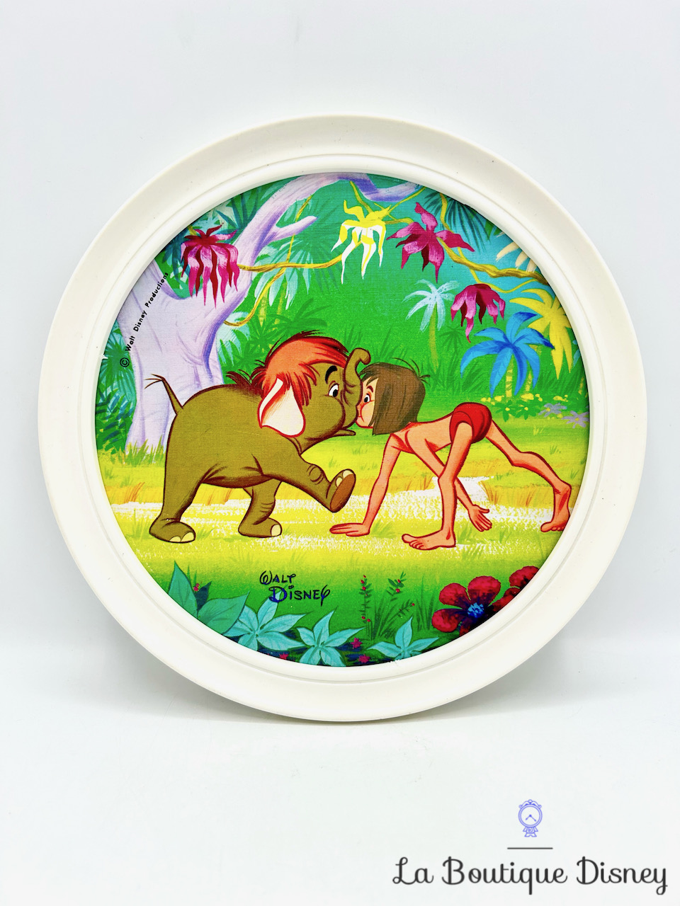 Gravure Mowgli Junior Le livre de la jungle Walt Disney Comete vintage