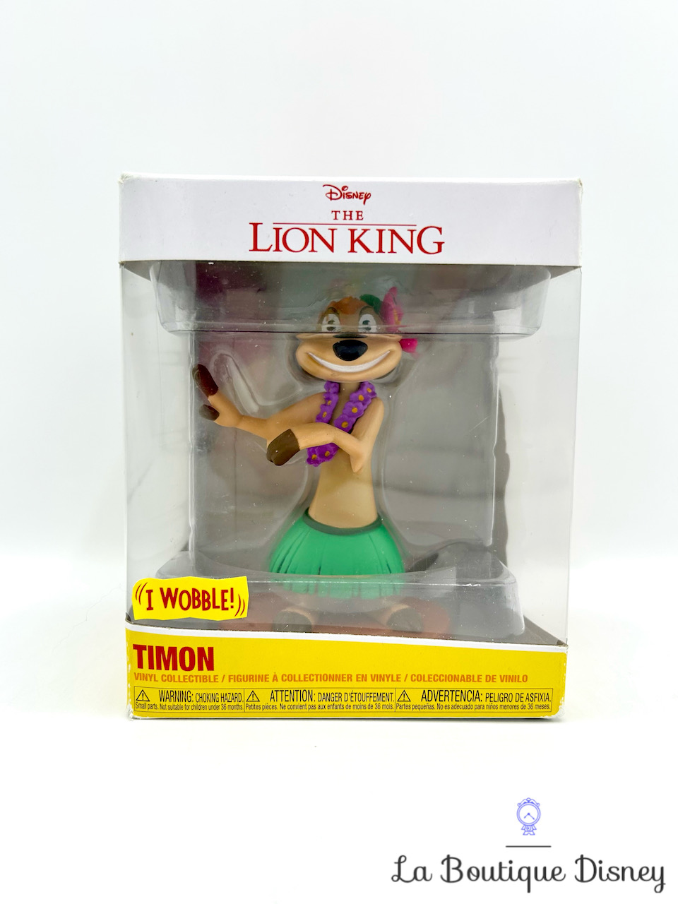 Figurine Funko Wobbler Timon Luau Disney The Lion King Le roi lion vinyl 2019