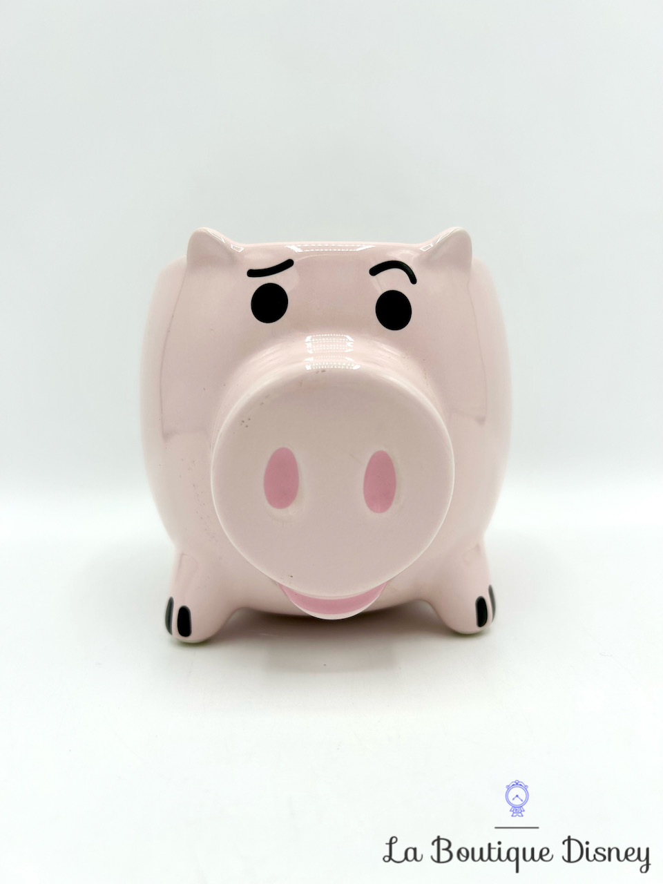 Mug Cochon Avec Couvercle – Rose Pâle – 9cm X 9cm – Style Vintage