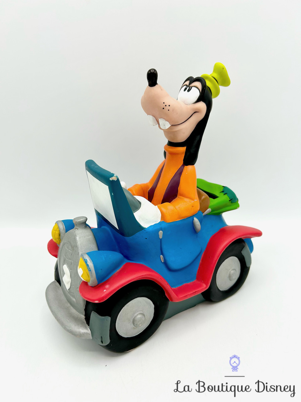 tirelire-dingo-voiture-disney-vintage-plastique-1