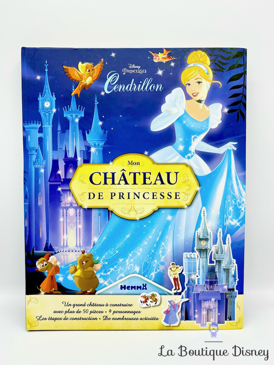 Livre Mon château de princesse Cendrillon Disney Princesses Hemma construction