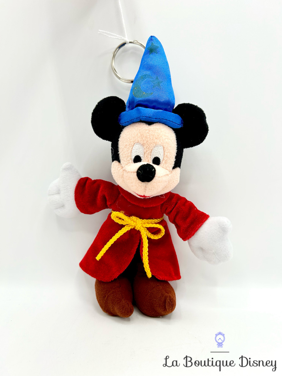 Porte clés Mickey Mouse Fantasia peluche Disneyland Paris Disney