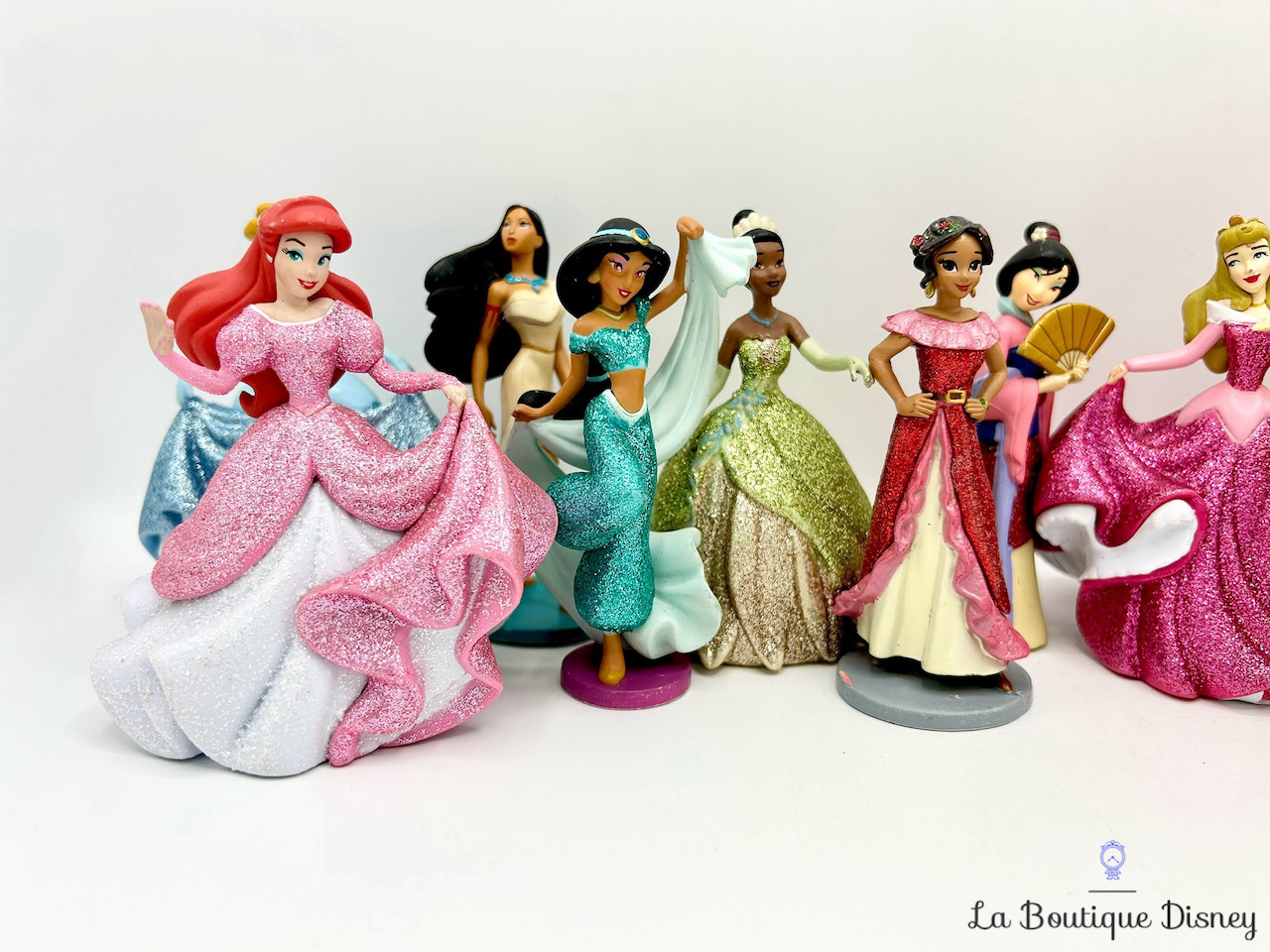 Lot De Figurines Babies Fluo / Paillettes - Occasion, Matière PVC - Pour Collection Ou Déco