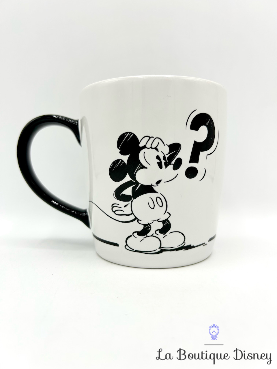 Tasse Mickey Mouse dessin Disneyland Paris 2019 mug Disney croquis noir blanc