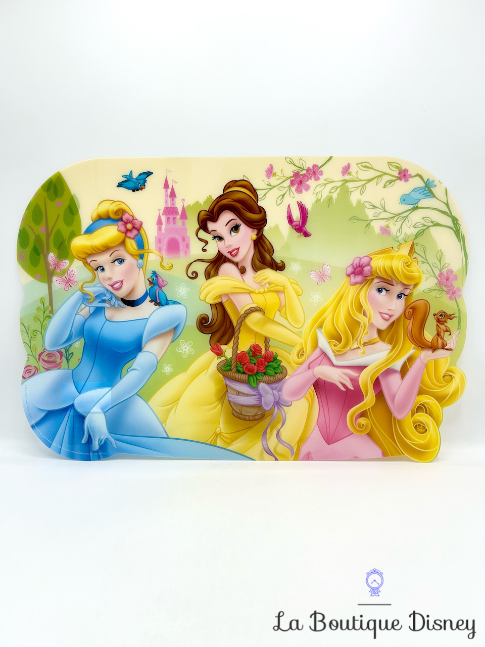 Set de table Princesses Belle Aurore Cendrillon Disney dessous table plastique