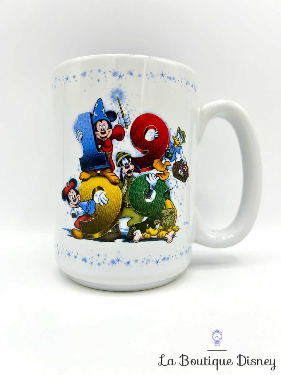 Tasse Mickey et ses amis 1999 Walt Disney World mug USA Past Future