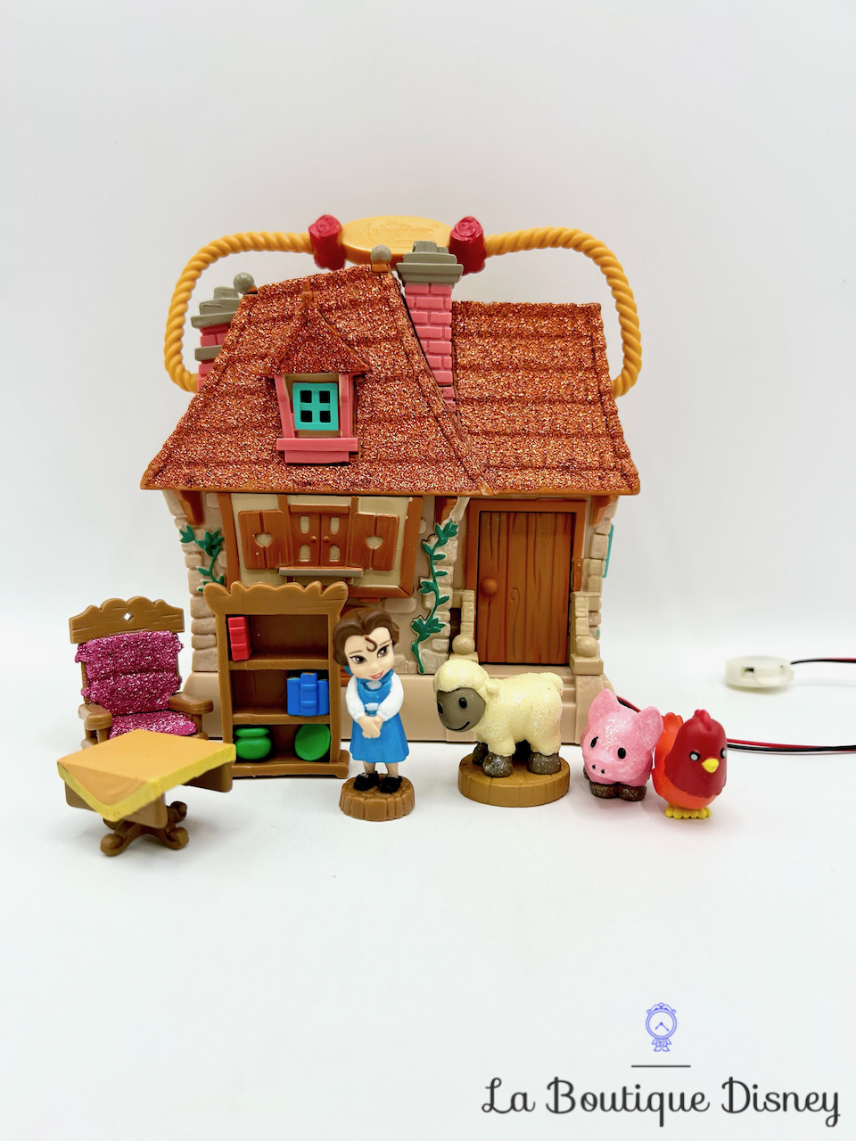 Coffret de jeu Micro Maisonette Belle La belle et la bête Animators Collection Littles Disneyland 2018 Disney mini figurine