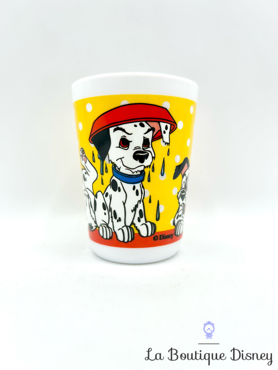verre-les-101-dalmatiens-disney-arc-vintage-jaune-2