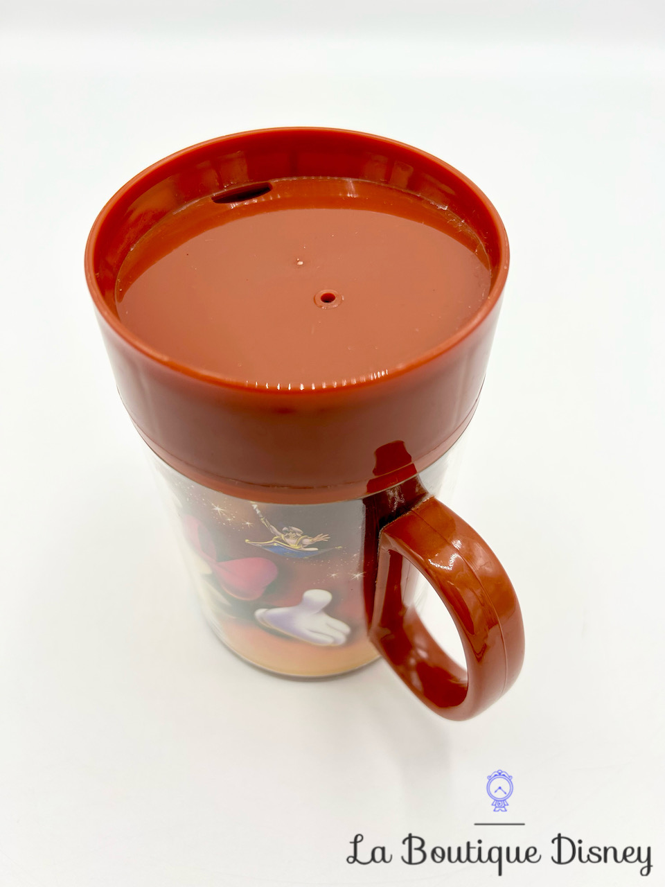 tasse-plastique-15-ème-anniversaire-disneyland-paris-15-ans-mug-disney-rouge-lumière-personnages-verre-5