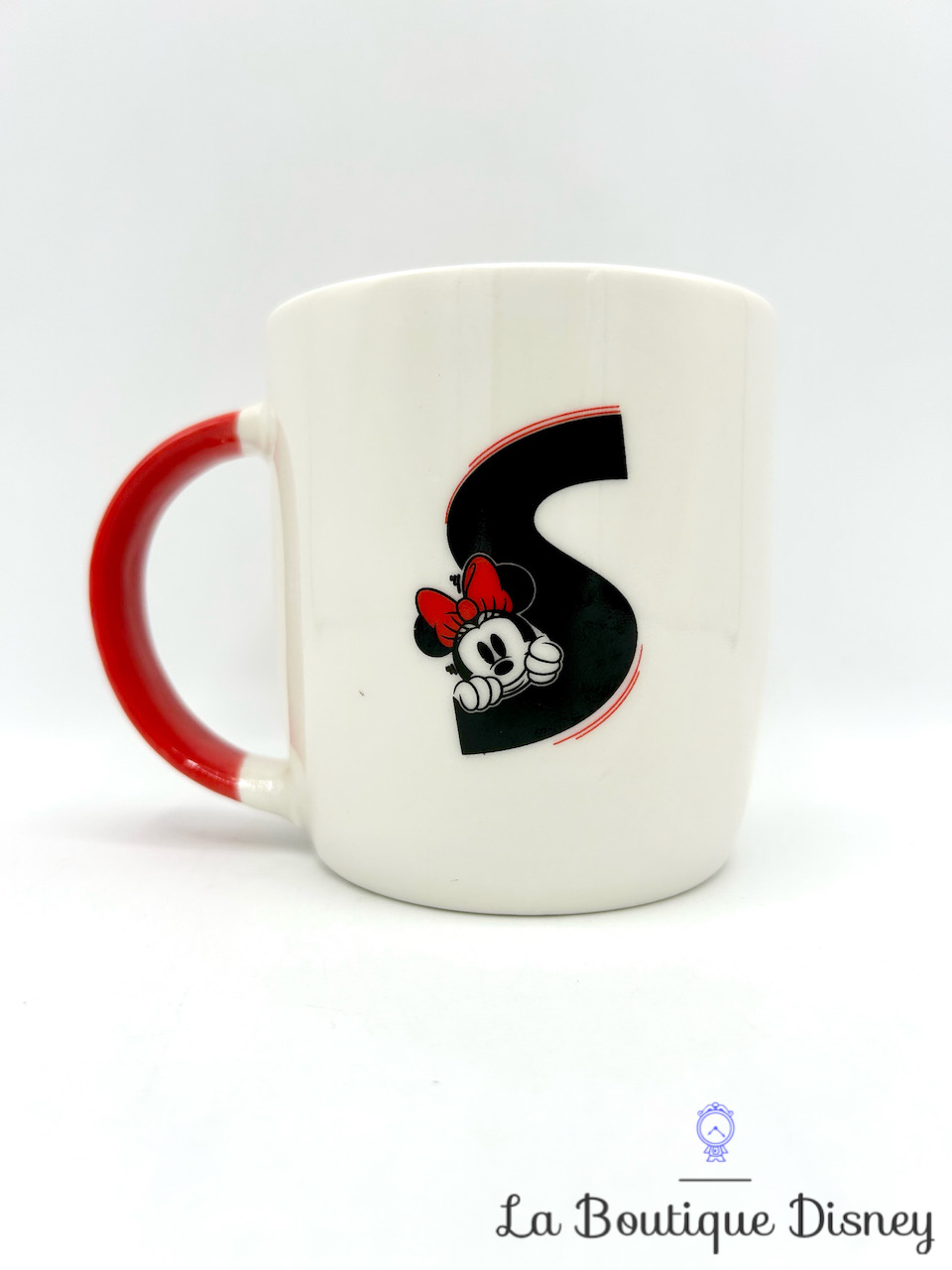 Tasse Minnie Mouse Lettre S Disney mug alphabet