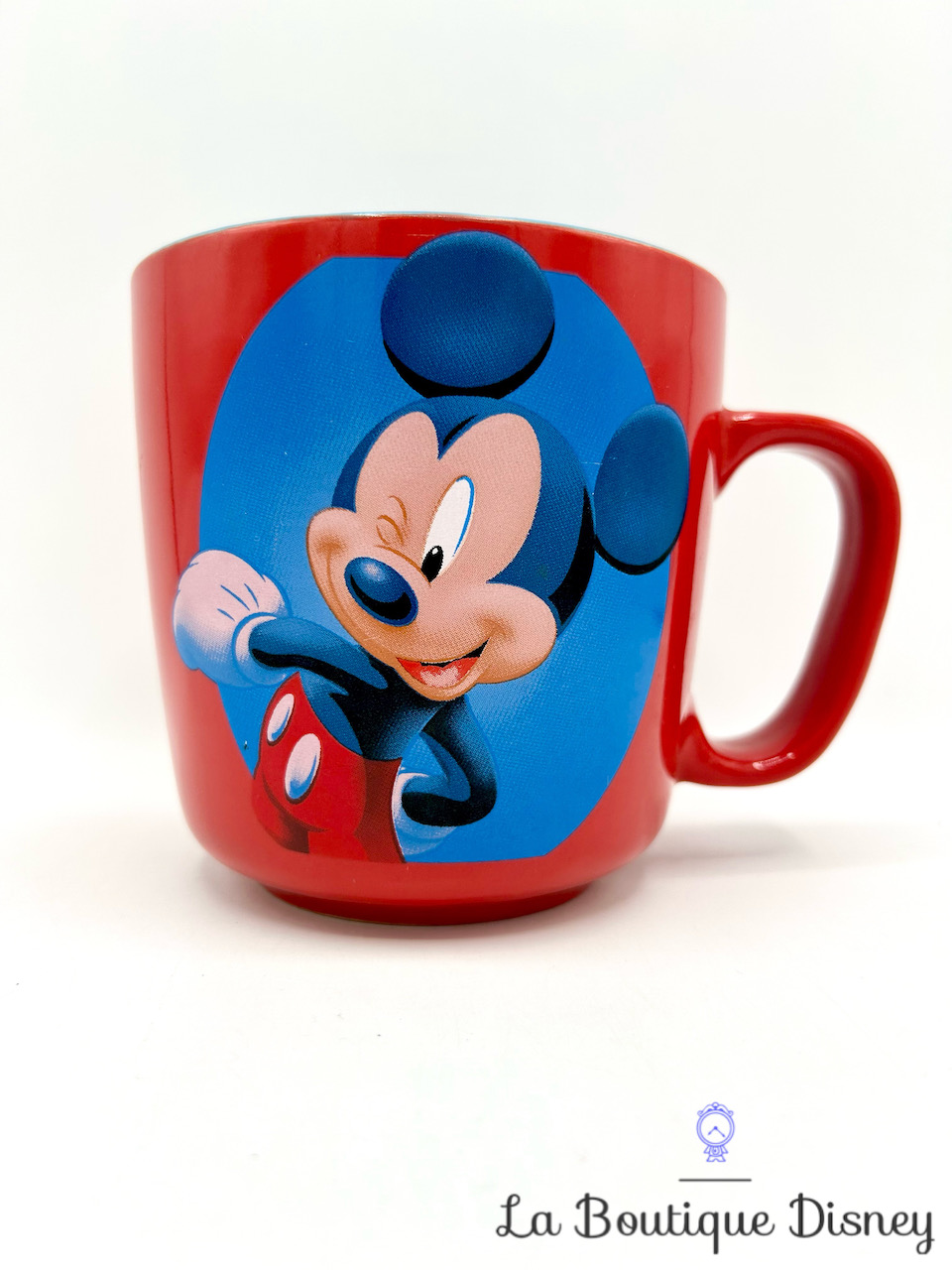 Tasse Mickey Mouse Disney Spel mug rouge bleu clin d\'oeil XXL